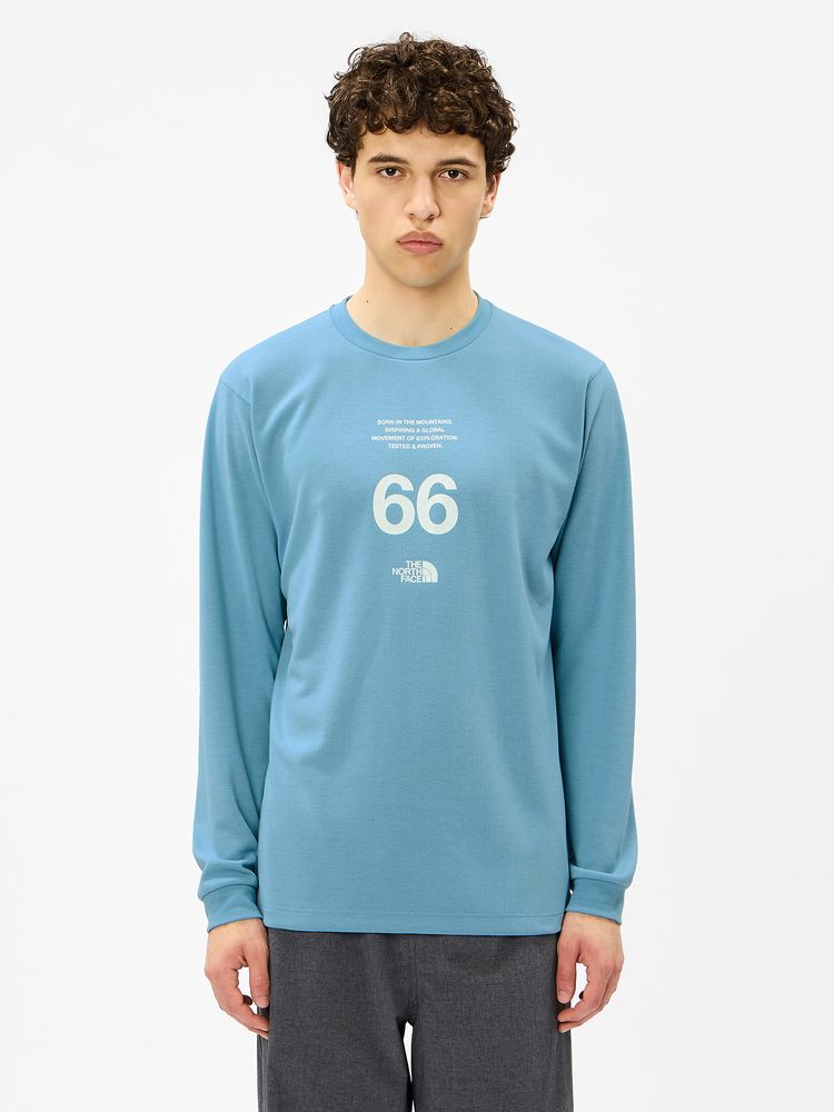 THE NORTH FACE(ザ・ノース・フェイス) ｜ロングスリーブ66ステイトメントクルー（ユニセックス）