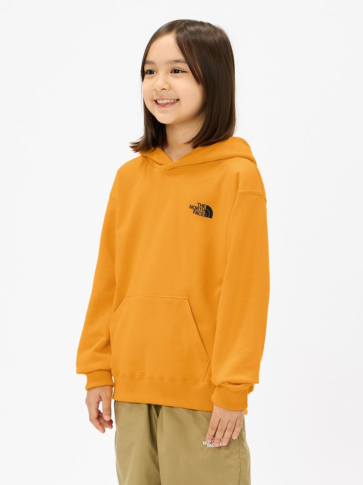 THE NORTH FACE バックスクエアロゴクルー 140サイズ 新品 公式】スウェットバックスクエアロゴフーディ（キッズ）｜ザ・ノース