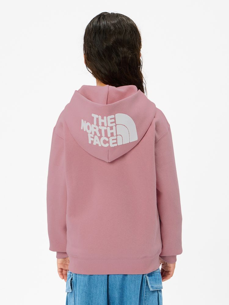 限定価格‼️THE NORTH FACE リアビュー ピンク パーカー 公式】リアビューフルジップフーディ（キッズ）｜ザ・ノース・フェイス