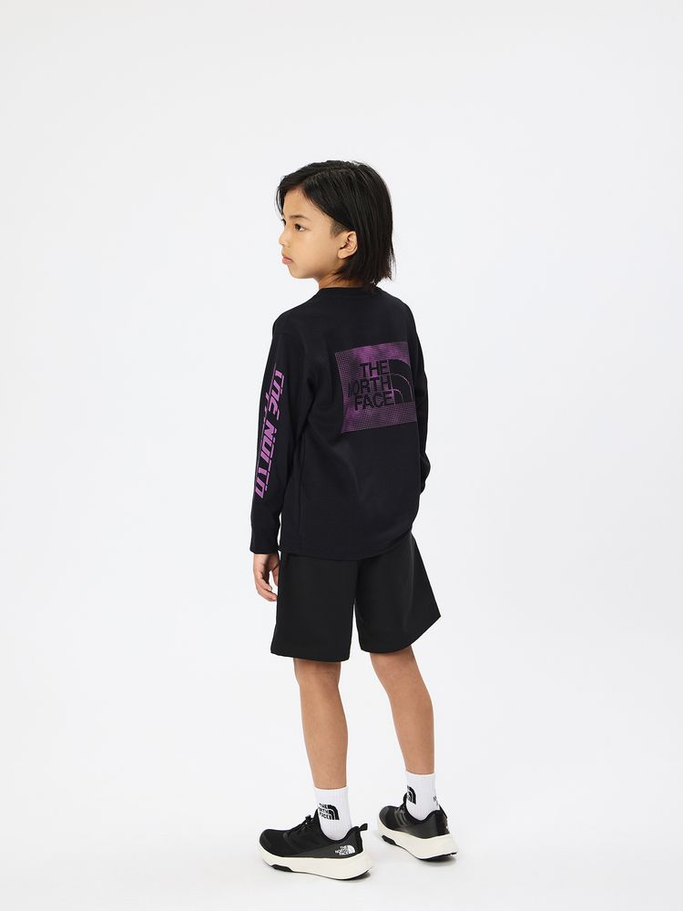 THE NORTH FACE(ザ・ノース・フェイス) ｜ロングスリーブミディグラフィックティー（キッズ）