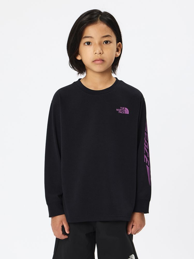 THE NORTH FACE(ザ・ノース・フェイス) ｜ロングスリーブミディグラフィックティー（キッズ）