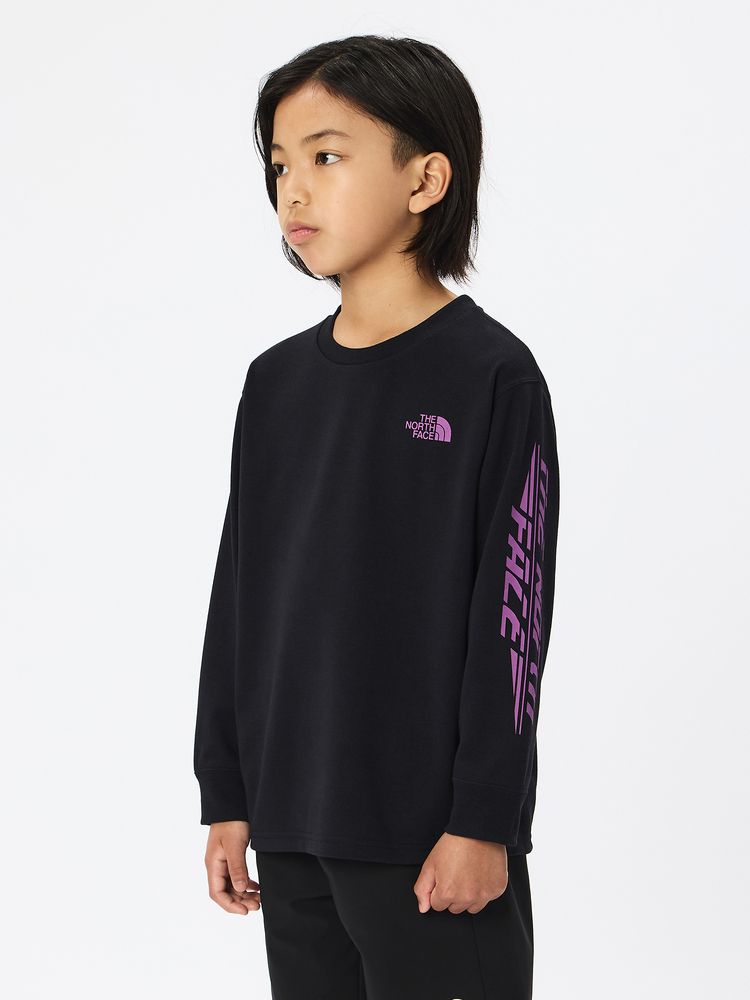 THE NORTH FACE(ザ・ノース・フェイス) ｜ロングスリーブミディグラフィックティー（キッズ）