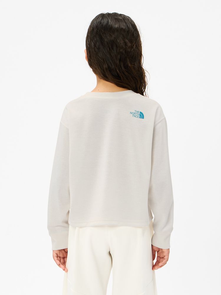 THE NORTH FACE(ザ・ノース・フェイス) ｜ロングスリーブショートミディグラフィックティー（キッズ）
