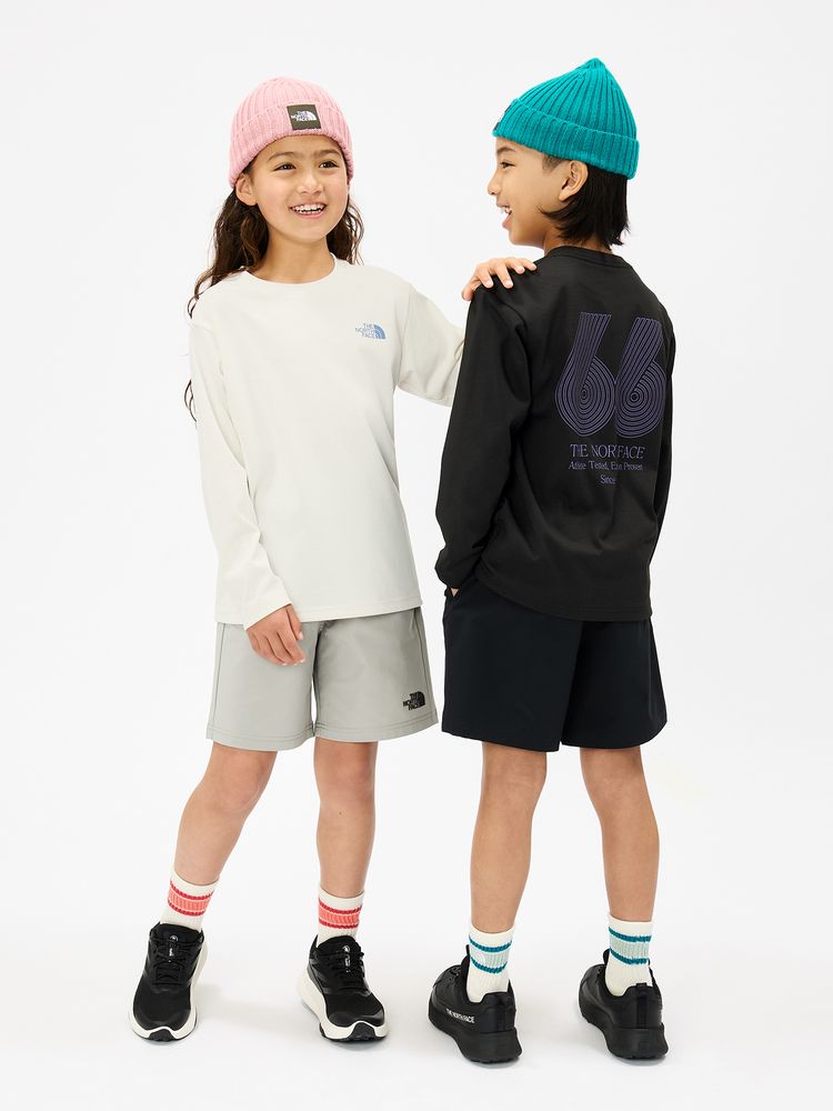 THE NORTH FACE(ザ・ノース・フェイス) ｜ロングスリーブ ES 66グラフィックティー（キッズ）