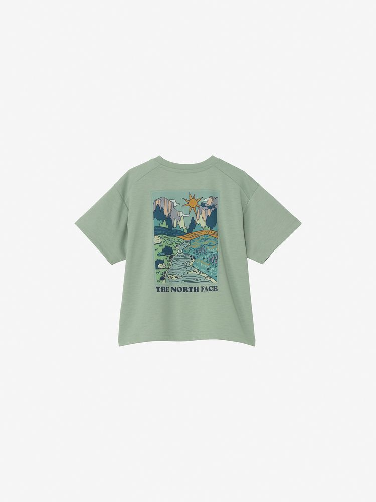公式】ショートスリーブマウンテングラフィックティー（キッズ