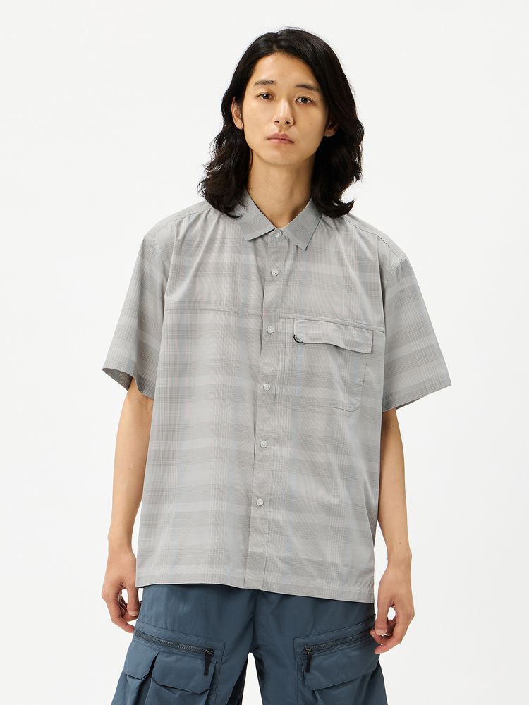 THE NORTH FACE(ザ・ノース・フェイス) ｜ショートスリーブボルドチェックシャツ（ユニセックス）