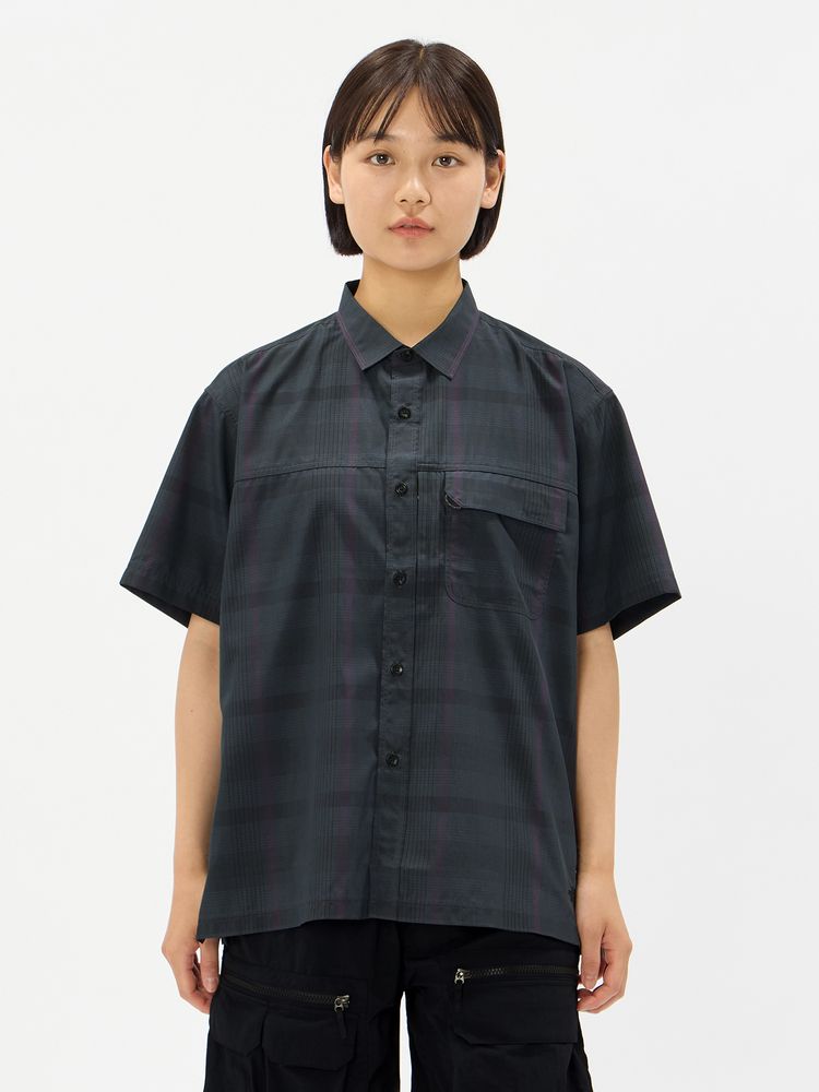 THE NORTH FACE(ザ・ノース・フェイス) ｜ショートスリーブボルドチェックシャツ（ユニセックス）