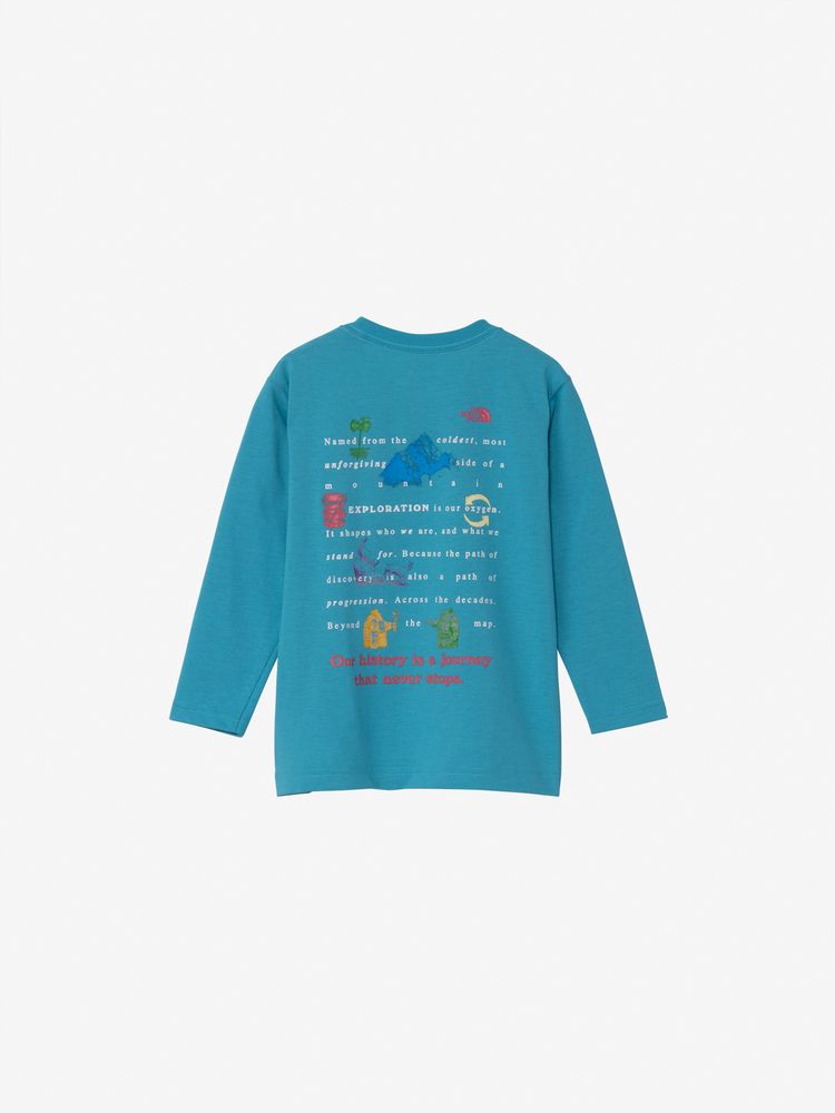 公式】トドラーロングスリーブフィールドグラフィックティー（キッズ