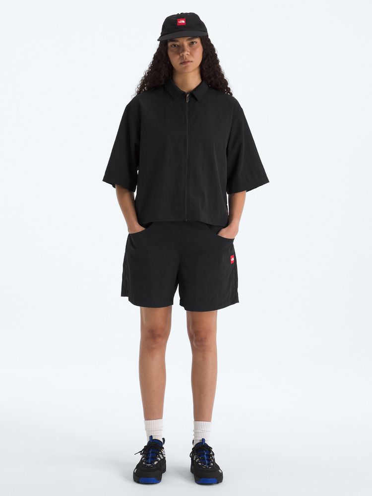 THE NORTH FACE(ザ・ノース・フェイス) ｜レッドボックス ナイロンショートスリーブシャツ（レディース）