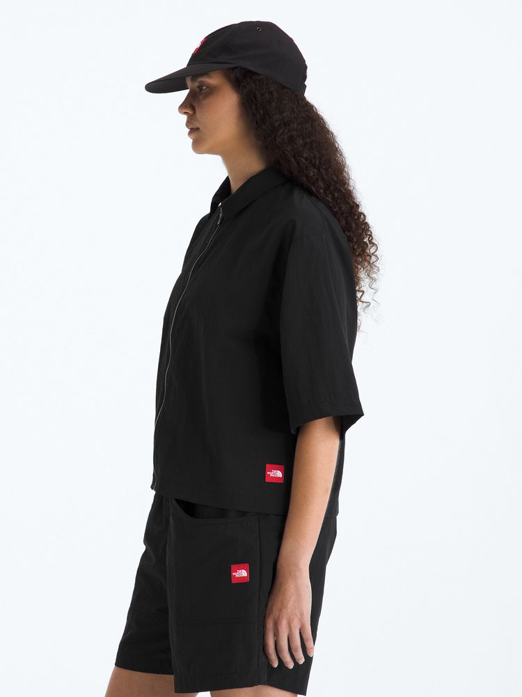 THE NORTH FACE(ザ・ノース・フェイス) ｜レッドボックス ナイロンショートスリーブシャツ（レディース）
