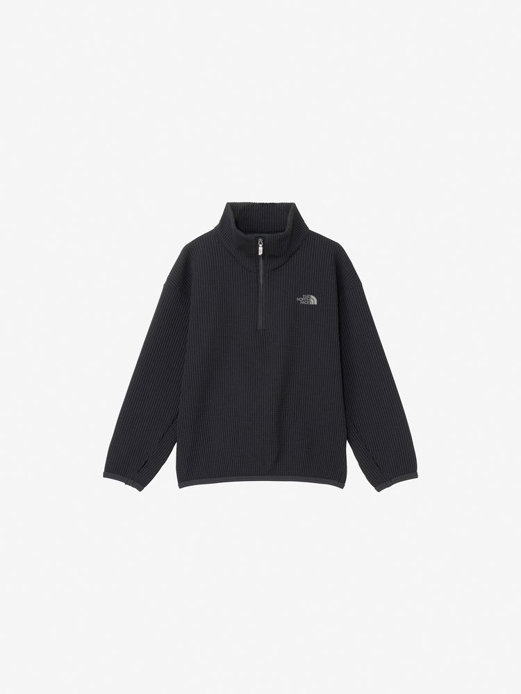 ノースフェイス　ワッフルハーフジップセットアップ　キッズXL 限定品 公式・限定】ワッフルハーフジップ（キッズ）｜ザ・ノース・フェイス