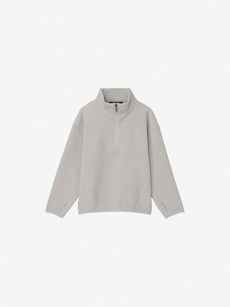 ワッフルハーフジップ（キッズ）