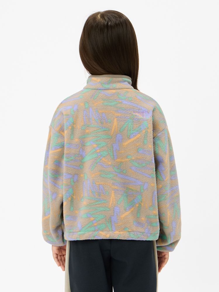 トラッジフリースハーフジップ（キッズ）