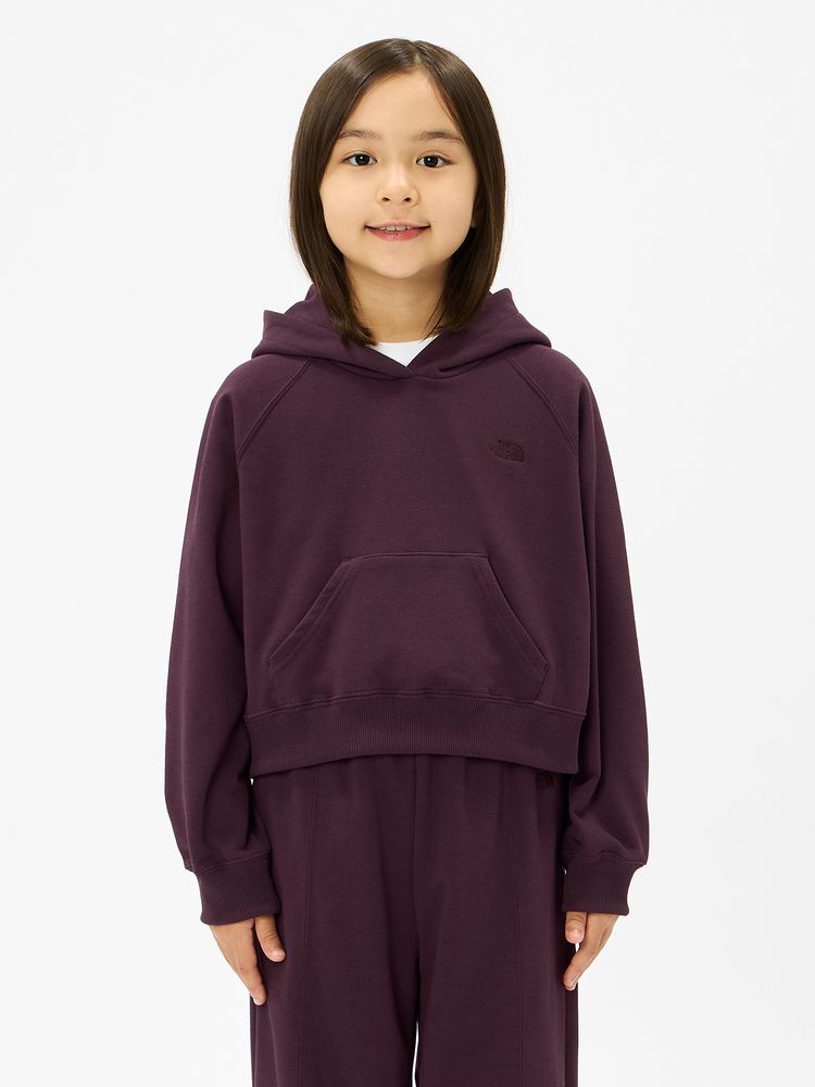 THE NORTH FACE(ザ・ノース・フェイス) ｜ガールズスウェットロゴフーディ（キッズ）