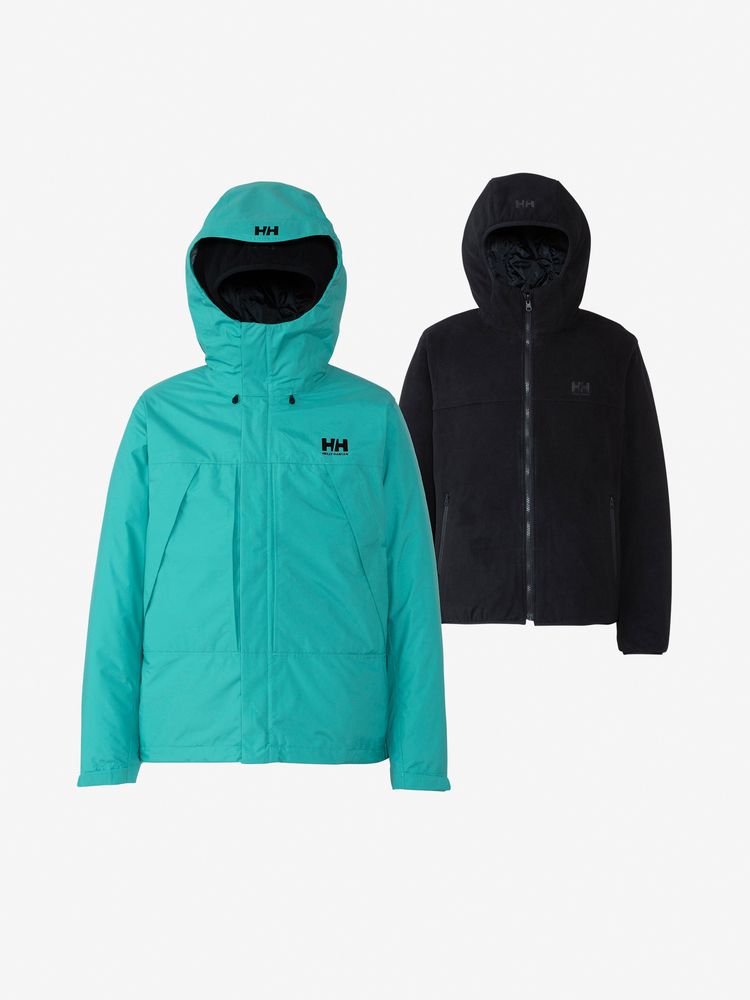 9,555円HELLY HANSEN ヘリーハンセン スカンザ3ウェイジャケット  Mサイズ