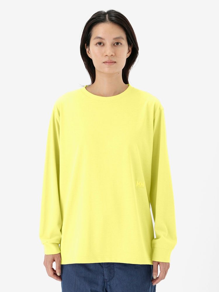HELLY HANSEN(ヘリーハンセン) ｜ロングスリーブ ワンポイントティー（ユニセックス）