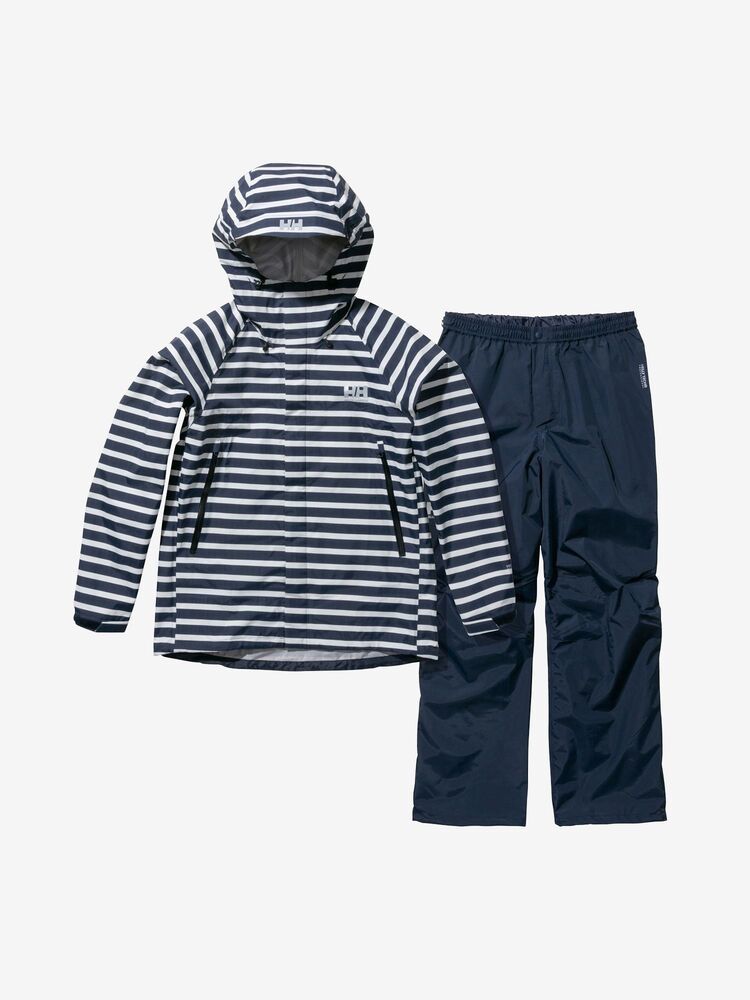 ヘリーハンセン　HELLY　HANSEN　 スカンザジャケット　XL　ボーダー