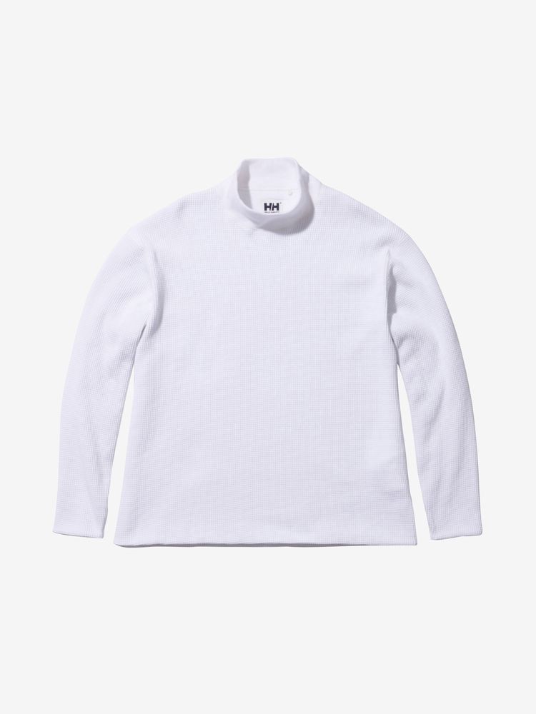 R.M.C ロングスリーブ リバーシブル ハイネック ワッフル カット