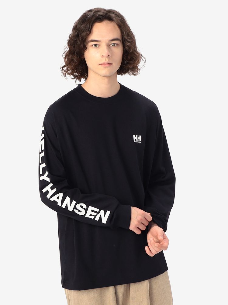 HELLY HANSEN(ヘリーハンセン) ｜ロングスリーブレターティー（ユニセックス）