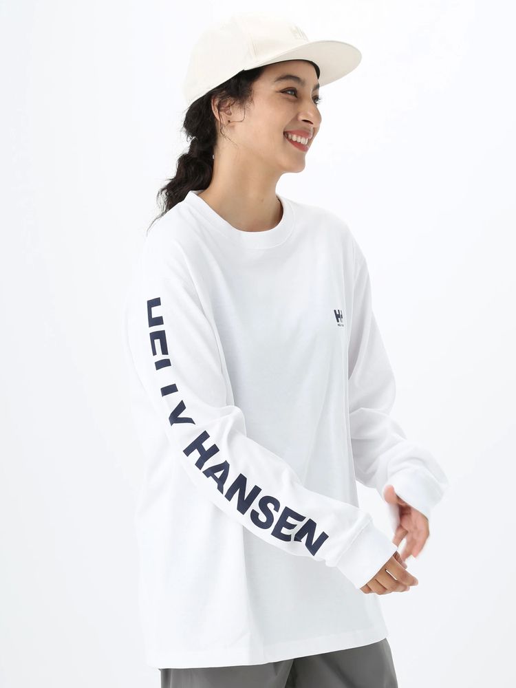 HELLY HANSEN(ヘリーハンセン) ｜ロングスリーブレターティー（ユニセックス）