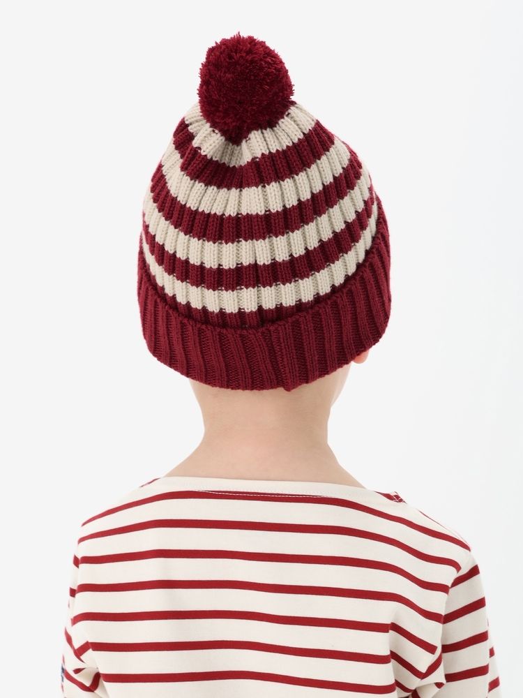 HELLY HANSEN(ヘリーハンセン) ｜ボーダーポンポンビーニー(キッズ)