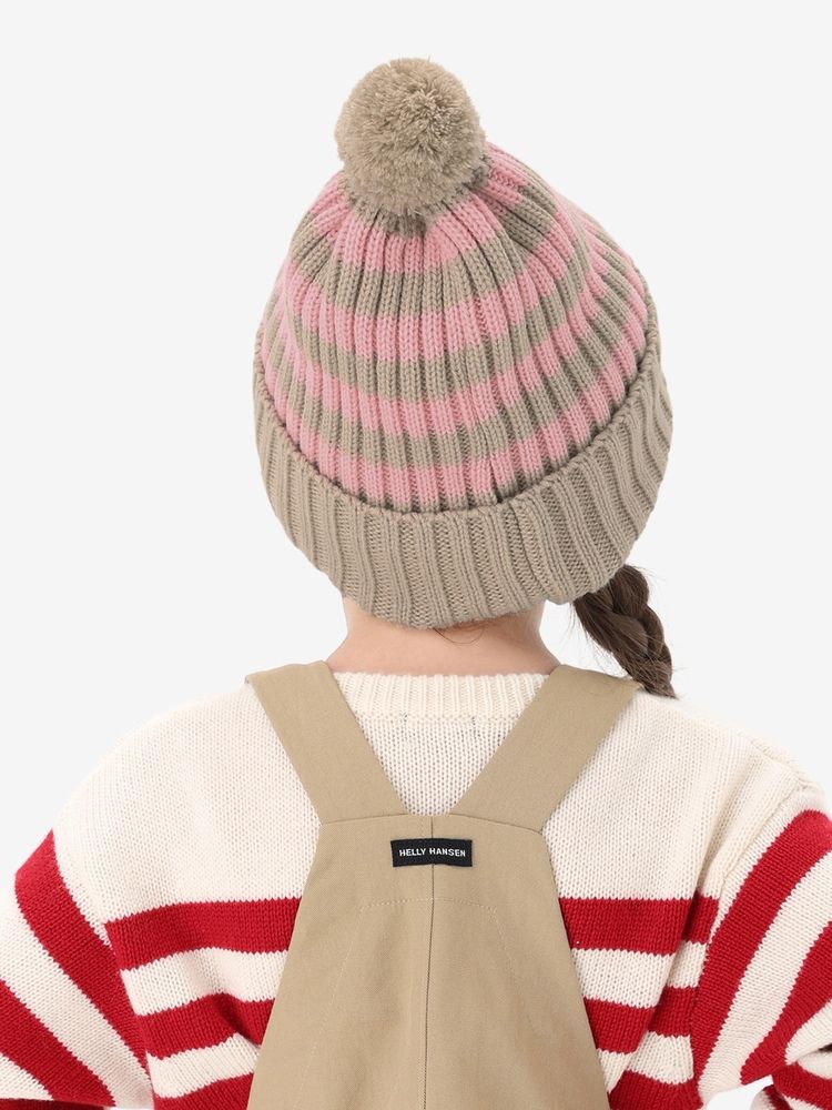 HELLY HANSEN(ヘリーハンセン) ｜ボーダーポンポンビーニー(キッズ)