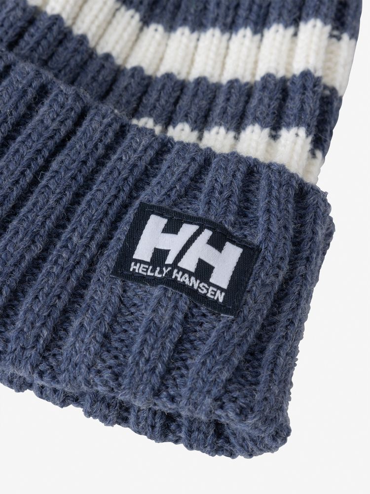 HELLY HANSEN(ヘリーハンセン) ｜ボーダーポンポンビーニー(キッズ)