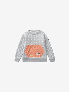グリーンバトン ロングスリーブプリントクルー（キッズ）