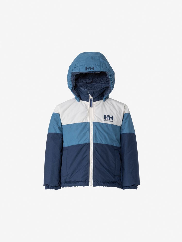 HELLY HANSEN(ヘリーハンセン) ｜シャギーフリースリバーシブルジャケット(キッズ)