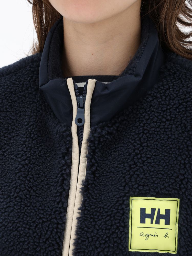 HELLY HANSEN(ヘリーハンセン) ｜HH × agnes b． コウデンシ ファイバーパイル ベスト(ユニセックス)