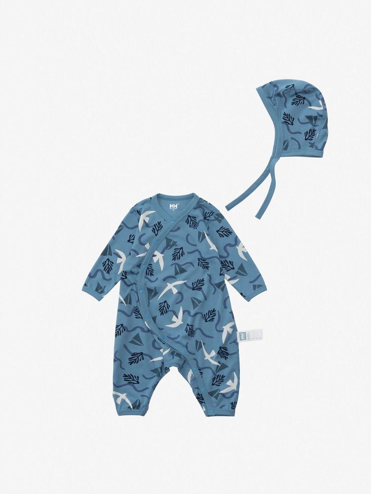 HELLY HANSEN(ヘリーハンセン) ｜マイファーストHHプリントロンパースセット（ベビー）