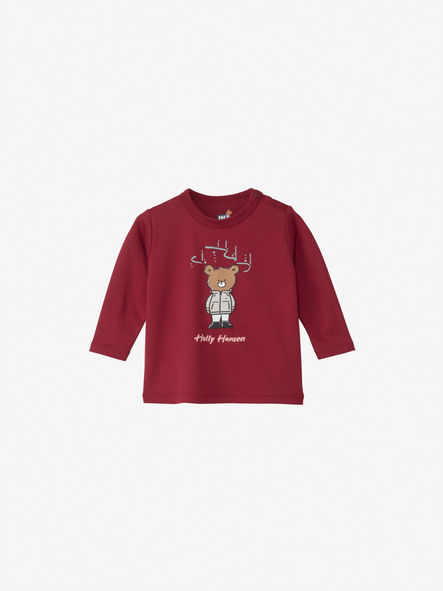 公式】ロングスリーブヘリーベアオーロラティー（ベビー）｜ヘリー