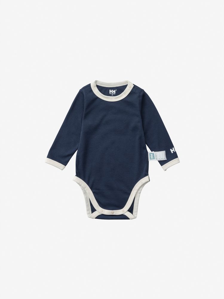 HELLY HANSEN(ヘリーハンセン) ｜マイファーストHH ロングスリーブマリンロンパースセット（ベビー）