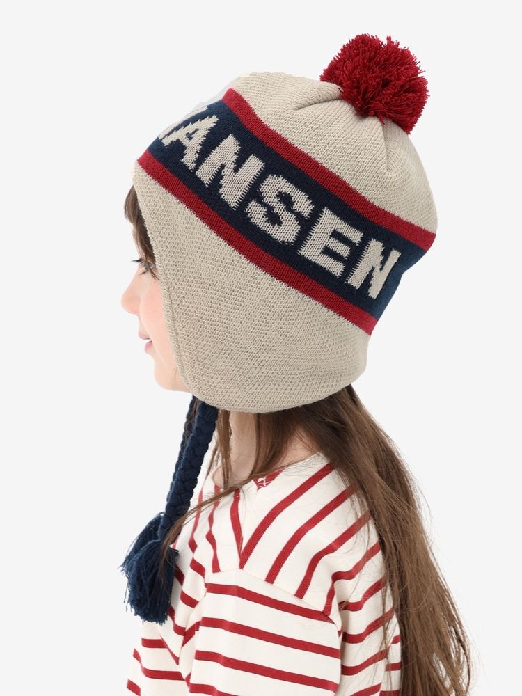 HELLY HANSEN(ヘリーハンセン) ｜ロゴポンポンビーニー（キッズ）
