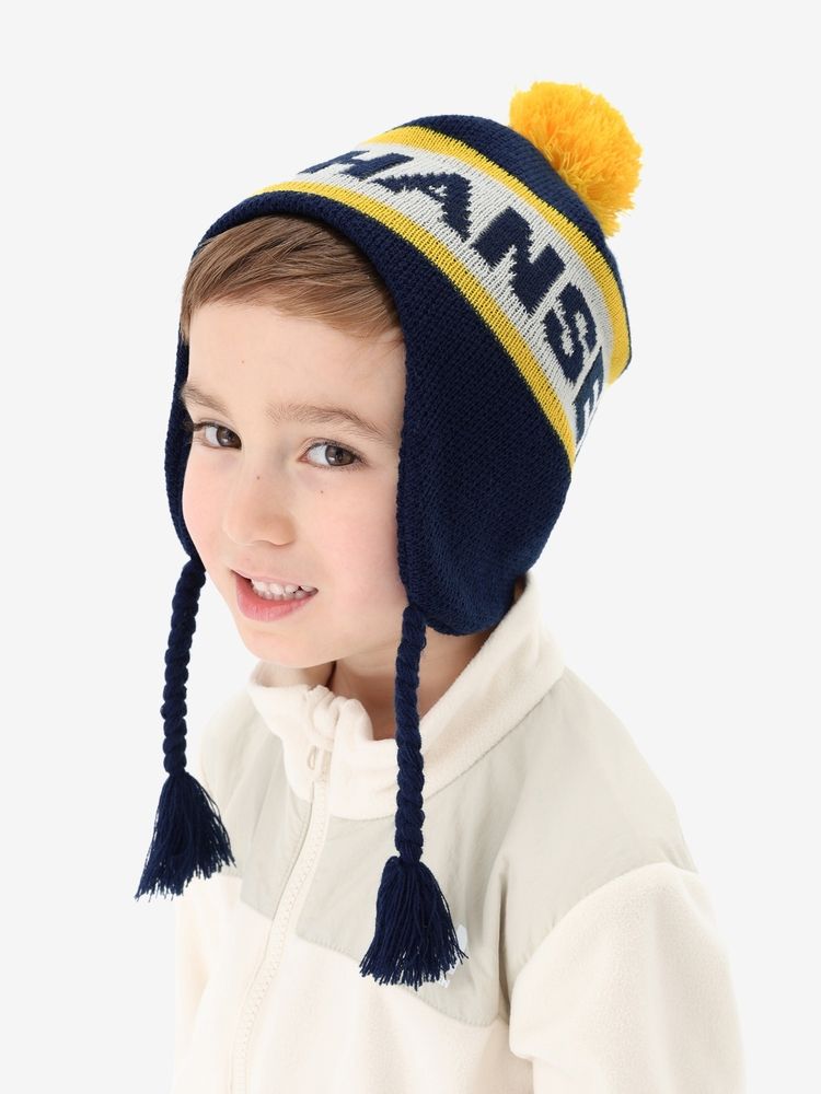 HELLY HANSEN(ヘリーハンセン) ｜ロゴポンポンビーニー（キッズ）