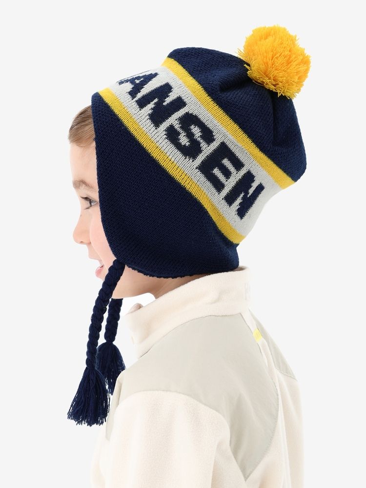 HELLY HANSEN(ヘリーハンセン) ｜ロゴポンポンビーニー（キッズ）