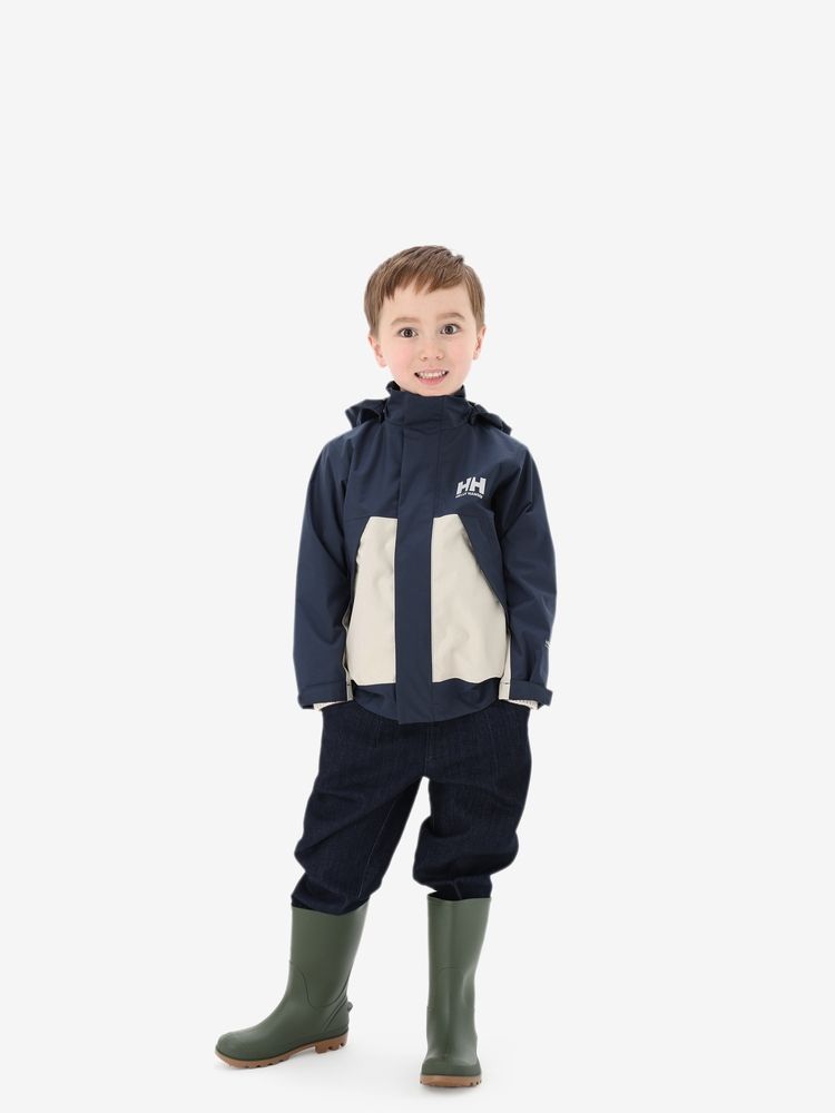 HELLY HANSEN(ヘリーハンセン) ｜スカンザレインジャケット（キッズ）