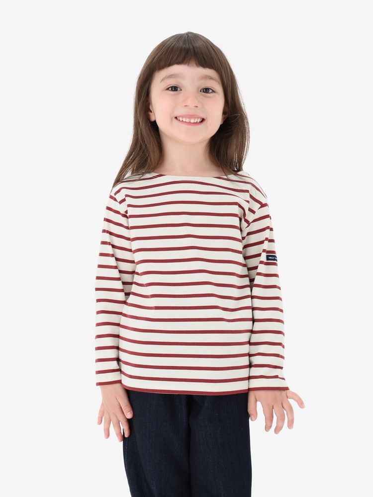 HELLY HANSEN(ヘリーハンセン) ｜ロングスリーブマリンボーダーティー（キッズ）