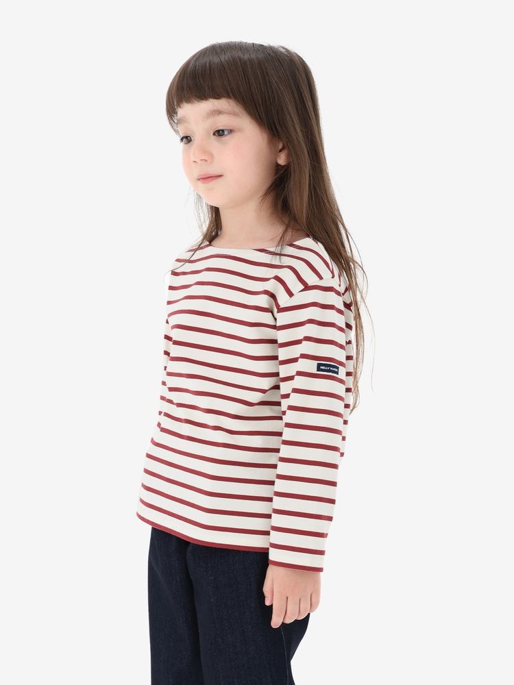 HELLY HANSEN(ヘリーハンセン) ｜ロングスリーブマリンボーダーティー（キッズ）