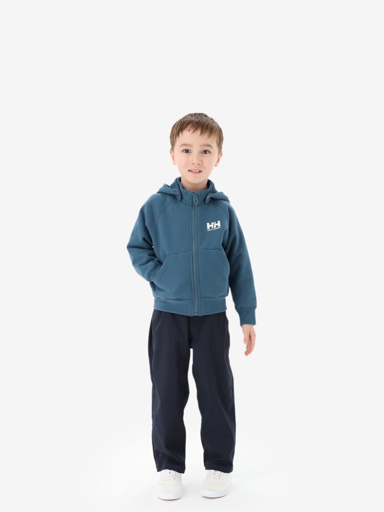 HELLY HANSEN(ヘリーハンセン) ｜ロゴフルジップスウェットフーディー（キッズ）