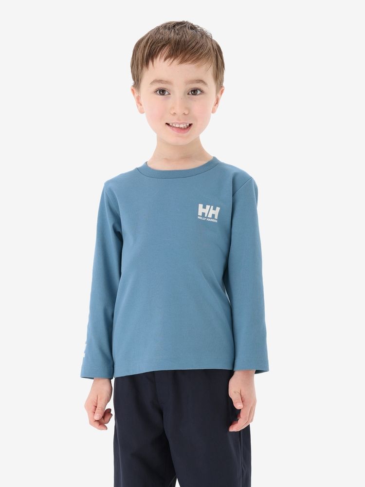 HELLY HANSEN(ヘリーハンセン) ｜ロングスリーブレターティー（キッズ）