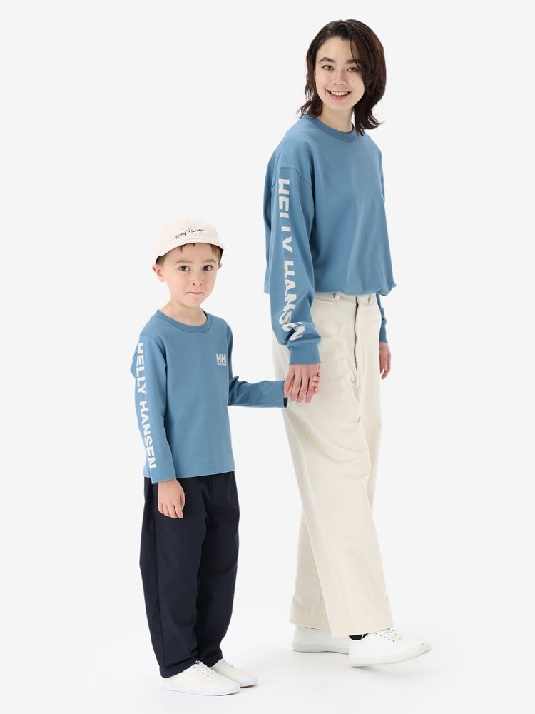 公式】ロングスリーブレターティー（キッズ）｜ヘリーハンセン