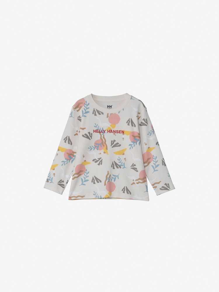HELLY HANSEN(ヘリーハンセン) ｜ロングスリーブグラフィックプリントティー（キッズ）
