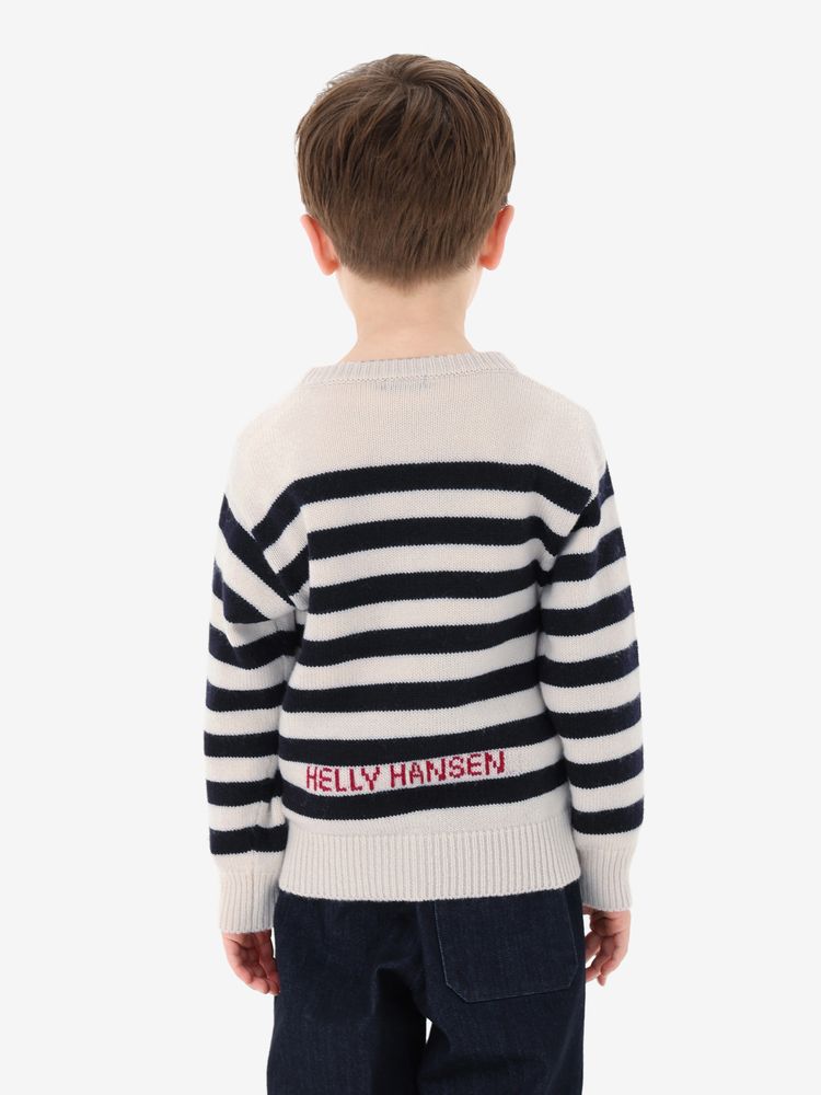 HELLY HANSEN(ヘリーハンセン) ｜マリンボーダーニットクルー（キッズ）