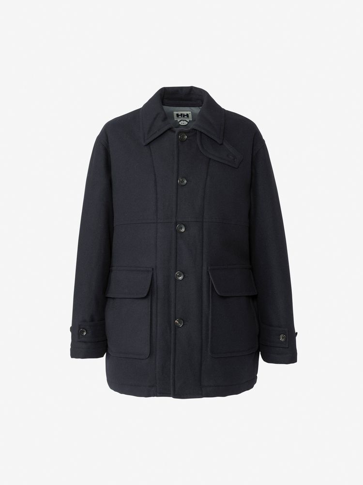 公式】R.M.Cゴアテックスウィンドストッパーメルトンピーコート（ユニ