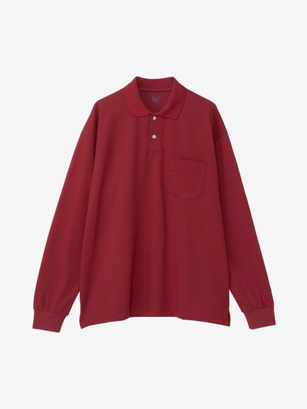 ella_selectshop カノコ　バルーンスリーブ　襟付きポロ ella_selectshop カノコ バルーンスリーブ 襟付きポロ