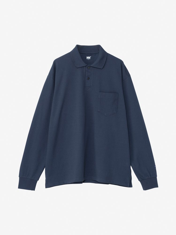 公式】ロングスリーブマリンカノコポロ（ユニセックス）｜ヘリー