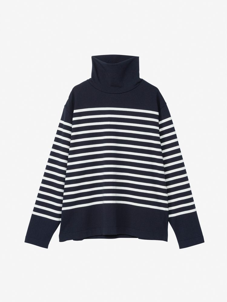 HELLY HANSEN(ヘリーハンセン) ｜ロングスリーブ R.M.C.ボーダータートルネックニットソー（ユニセックス）