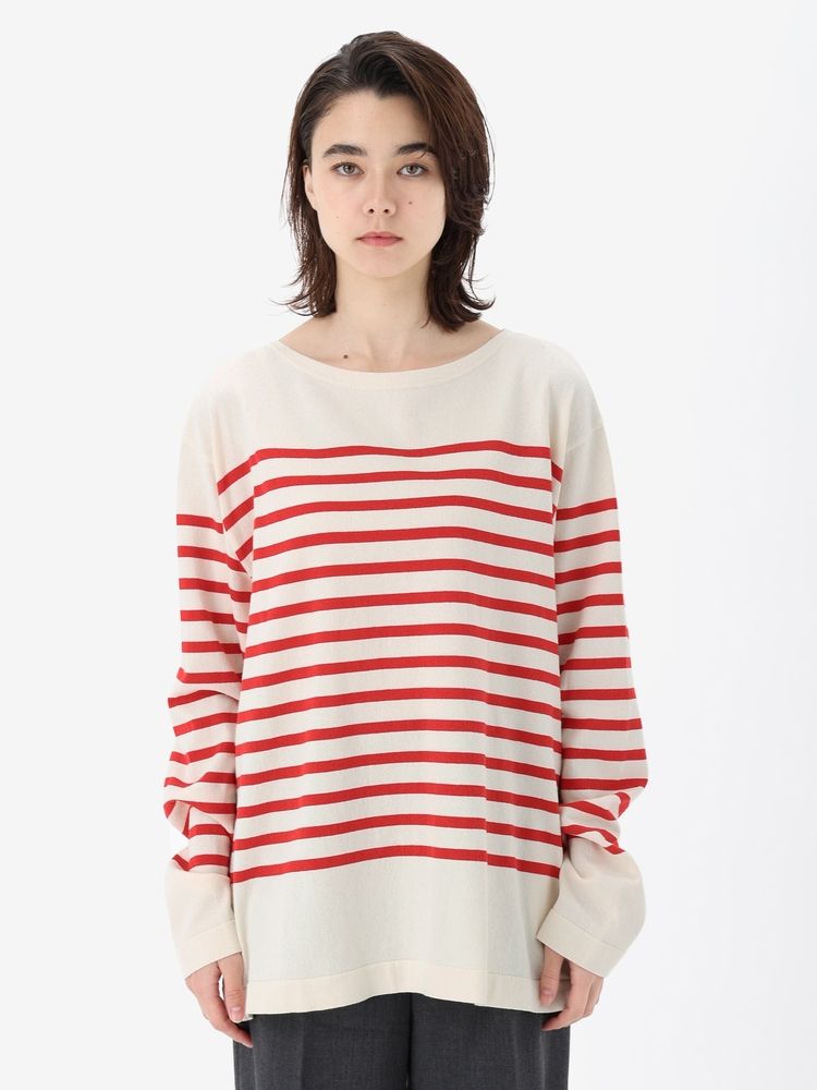 HELLY HANSEN(ヘリーハンセン) ｜ロングスリーブ R.M.C.ボーダーニットソー（ユニセックス）