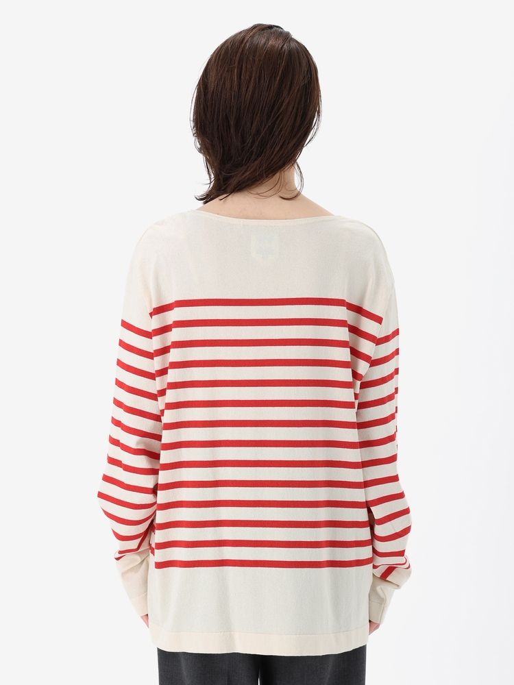 HELLY HANSEN(ヘリーハンセン) ｜ロングスリーブ R.M.C.ボーダーニットソー（ユニセックス）